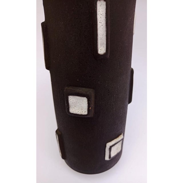 Bitossi Mid-Century Modern Rocchetto Ceramic Vase by to Aldo Londi for Bitossi, 1960s For Sale - Image 4 of 9