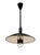 1980s Vintage Adjustable Industrial Black Metal Pendant Lamp, 1980s For Sale - Image 5 of 6