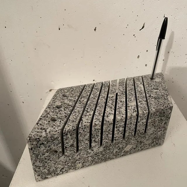 Postmodern Pet Pens and Postmodern Stone Envelopes, 1980 For Sale - Image 3 of 6