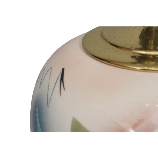 1980s Judith Stiles Postmodern Table Lamps - a Pair For Sale - Image 4 of 7