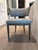 A. Rudin Custom A. Rudin No. 781 Leather Gondola Dining Chairs For Sale - Image 4 of 9