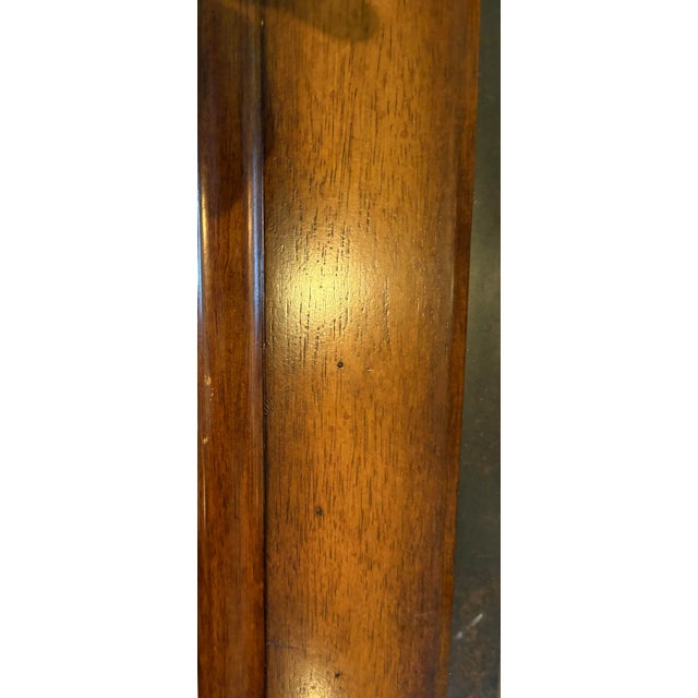 1990s Italian Provincial Coffee Table With Inset Brass Top For Sale In San Francisco - Image 6 of 12