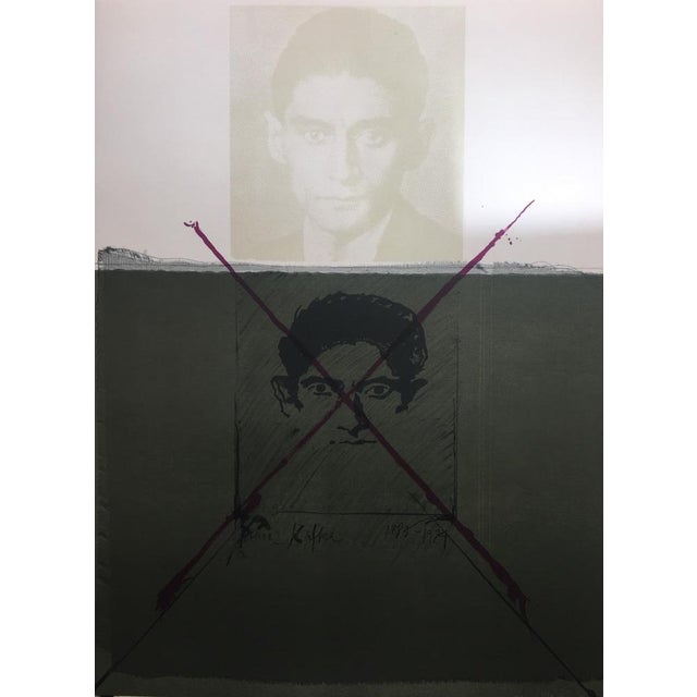Roser Bru, Kafka, 1979, Lithograph For Sale - Image 4 of 4