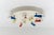 Mid-Century Modern Italian Flush Mount, 1960s For Sale - Image 6 of 16