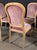 Mauve c.1970's Carved Florentine Faux Bois Italian Dining Chairs in Velvet, Attributed to Chelini - Set of 6 For Sale - Image 8 of 16