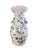 Chinoiserie 20th Century Qianlong Famille Rose Large Floral Vase For Sale - Image 3 of 7