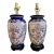 Vintage Chinoiserie-Style Porcelain Floral Table Lamps - A Pair For Sale