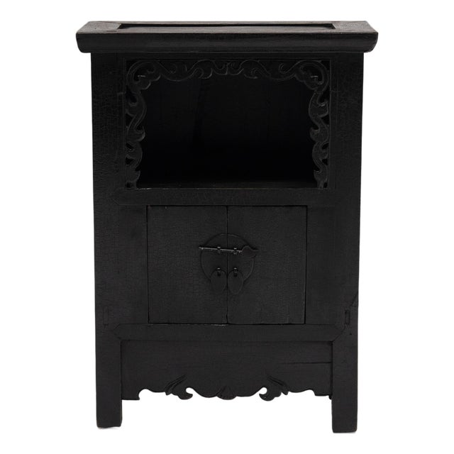 Chinese Petite Crackled Offering Cabinet, C. 1860 For Sale
