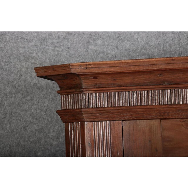 Small Antique Baroque Cabinet in Oak, 1780 For Sale - Image 16 of 18