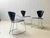 Mid-Century Modern Vintage Linda Dining Chairs by A. Rizzatto for Lo Studio, 1980s, Set of 4 For Sale - Image 3 of 9