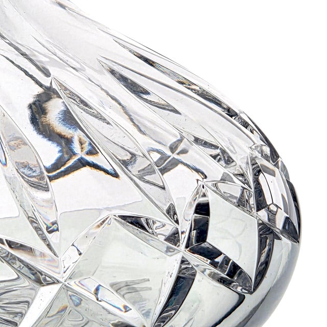 Glass Late 20th Century Atlantis Miguel Lead Crystal Ship's Whiskey Decanter With Stopper For Sale - Image 7 of 12