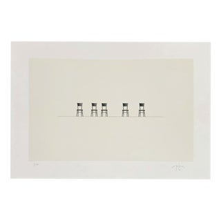 Tino Stefanoni, List of Things - E, 2007, Color Lithograph For Sale