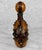 Vintage Italian Tooled Leather Wrapped Cognac Liquor Decanter W/ Stopper For Sale - Image 6 of 10