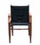 Black Walnut and Canvas Via Vai Chairs by Luca Meda for Molteni, Italy, 1990s, Set of 4 For Sale - Image 8 of 11