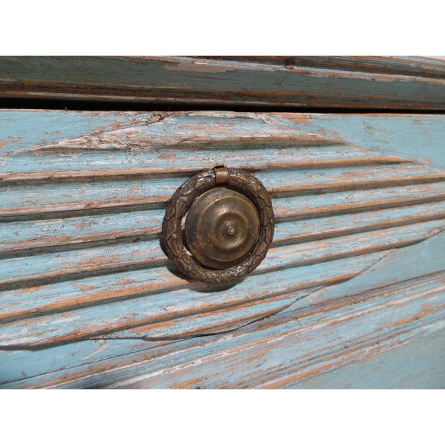 This is a 100% Original Painted Swedish Gustavian Sideboard.