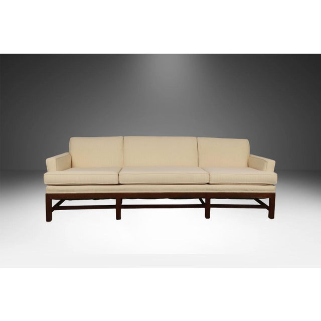 Mid-Century Curved Sofa in the Style of Johannes Andersen for Trensum Möbelfabrik For Sale - Image 13 of 17
