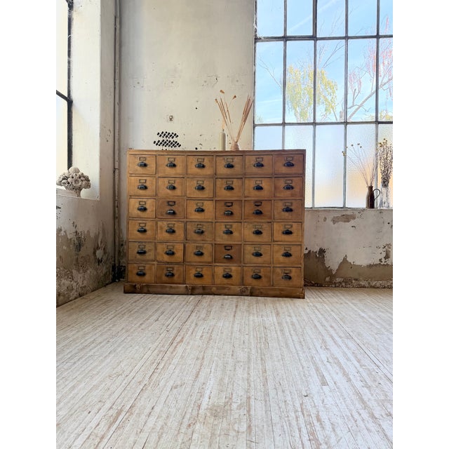 Vintage Pine Trade Sideboard, 1950s For Sale - Image 4 of 18