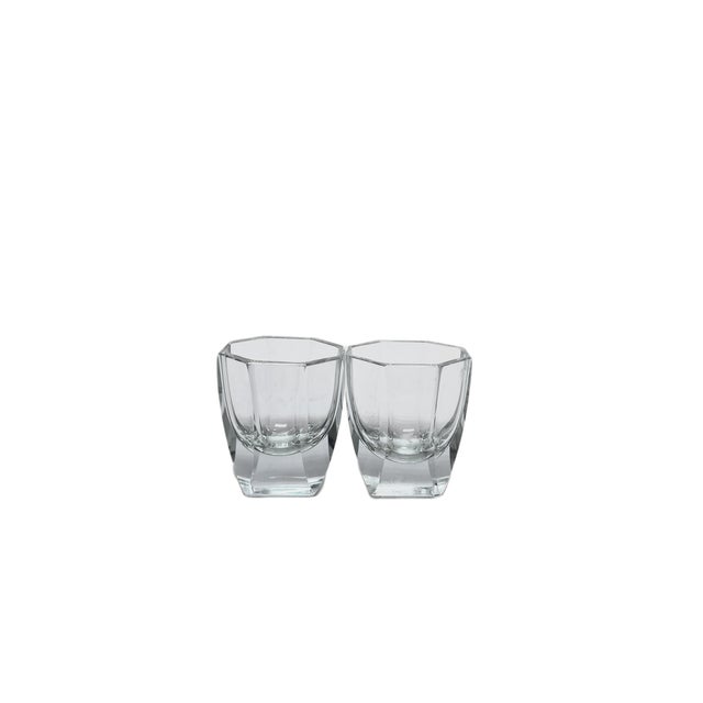 1930s Art Deco Alexandrite Glasses, Poland, 1930s, Set of 2 For Sale - Image 5 of 10