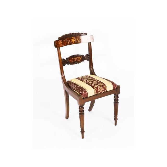 Antique French Louis Revival Dining Table and Chairs in Walnut, 1920s, Set of 13 For Sale - Image 18 of 18