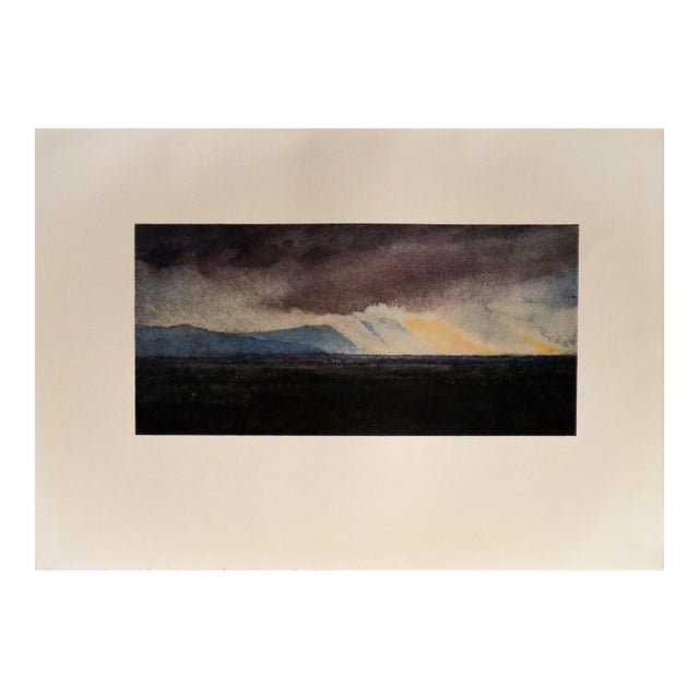 1905 Italian Original Print - The Plain of the Arno - From Book Florence & Some Tuscan Cities (1905) For Sale