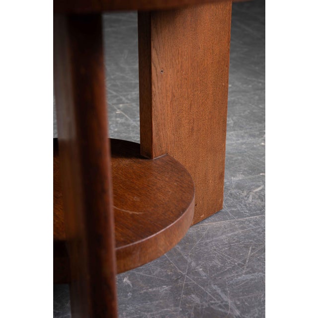 Wood Art Deco Side Table, 1930s For Sale - Image 7 of 11