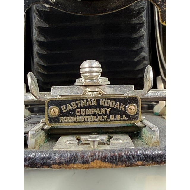 Eastman Kodak 1910s Eastman Kodak No.3A Folding Bellows Camera - Industrial Decor Prop For Sale - Image 4 of 5