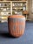 Unusual hand crafted Mata Ortiz vessel by Armando Silveira Jr., featuring a distinctive rounded rectangular form measuring...