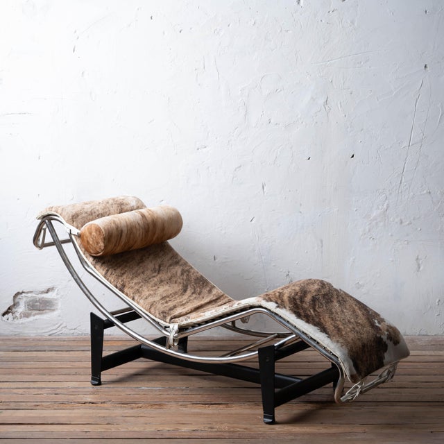 Lc4 Style Chaise Lounge Chair For Sale - Image 4 of 9