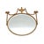 Vintage Adam Style Gilt Metal Mirror, 1930 For Sale - Image 6 of 6