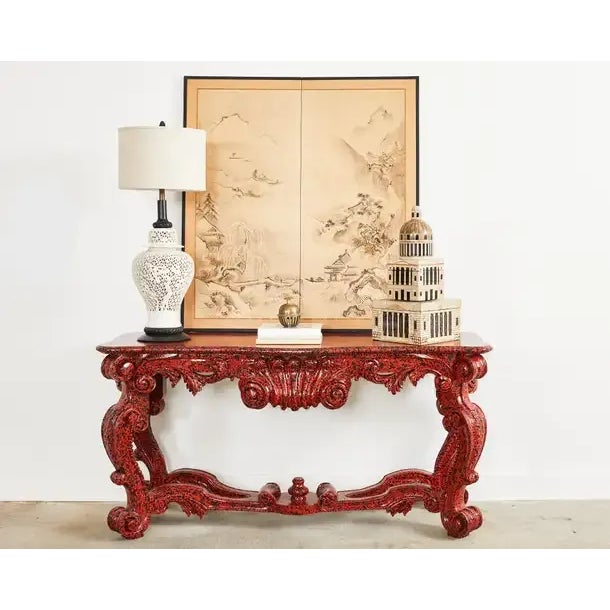 Japanese Meiji Two-Panel Screen Chinese Country Winter