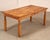 Quality Rustic Pine Plank-Top Dining or Work Table with Single Drawer