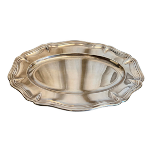 Silver Serving Platter by Ercuis Paris