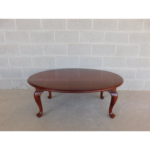 Henkel Harris Cherry Queen Anne Drop Side Coffee Table 41.5"w Chairish