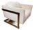 Milo Baughman T-Back Lounge Chair For Sale
