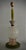 2000 - 2009 Murano Round Green Cream and Black Art Glass Table Lamp, 2000 For Sale - Image 5 of 9