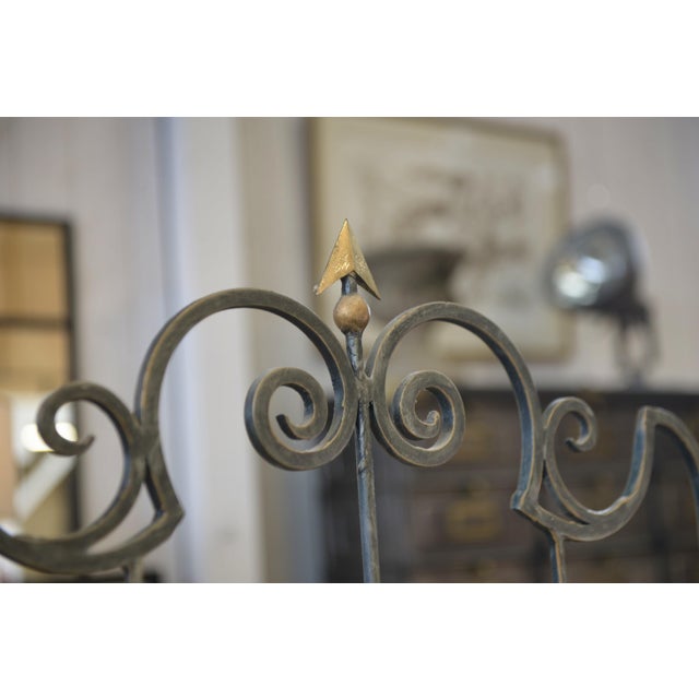 Vintage Wrought Iron Shelf, 1950s For Sale - Image 6 of 12
