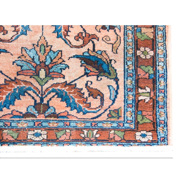 Early 20th Century Persian Lilihan Rug For Sale - Image 10 of 13
