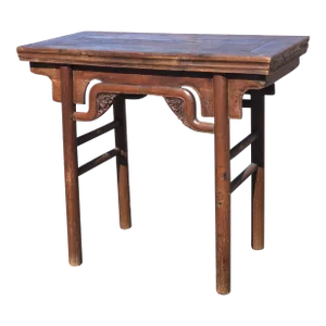 Chinese Quing Dynasty Elm Altar Table , Circa 1830.