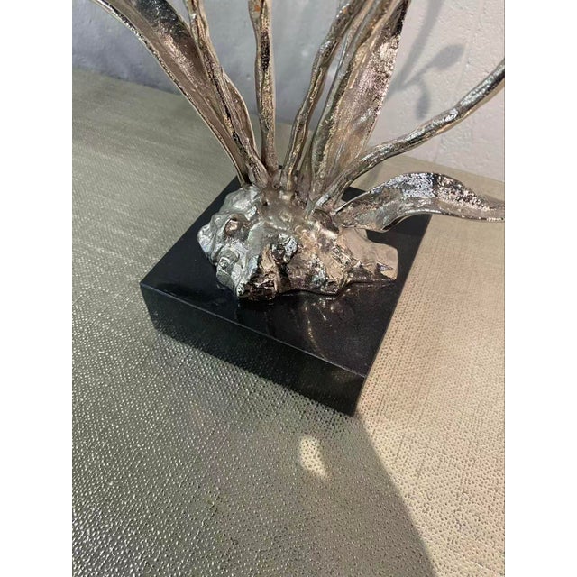 John-Richard Orchids in Bloom 26 X 11 Inch Candleholder, Small For Sale - Image 4 of 7