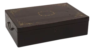 Chinese Export Black Lacquer Box