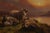 Gold Henry Robinson Hall Landscape Oil Painting, 'Evening in the Highlands' For Sale - Image 8 of 18