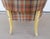 Cocktail Side Chair Mid Century Modern Plaid For Sale - Image 11 of 13