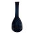 Vintage 1960s Holmegaard Blue Glass Vase Danish Art Glass Bottle For Sale