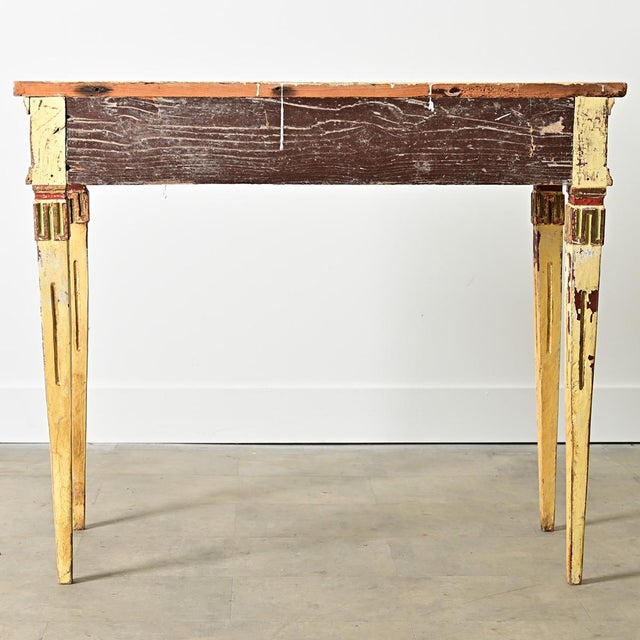 Italian 18th Century Painted Console Table For Sale - Image 4 of 13