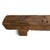 Mid 20th Century Vintage Rustic Old Railway Wood Beam Bench For Sale - Image 5 of 7