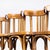 Honey Beech Bentwood Dining Chairs attributed to Marcel Breuer for Luterma, 1950s, Set of 4 For Sale - Image 6 of 10