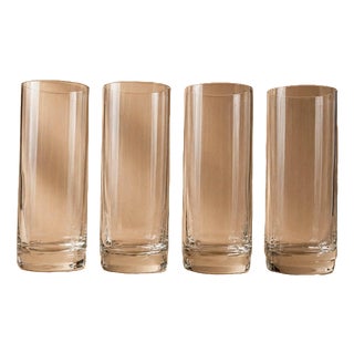 Vintage talian Murano Water Glasses, 1980s, Set of 4 For Sale