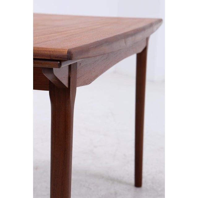 Mid-Century Danish Model 371 Boomerang Extendable Dining Table in Teak by Alfred Christensen, 1960s For Sale - Image 13 of 16