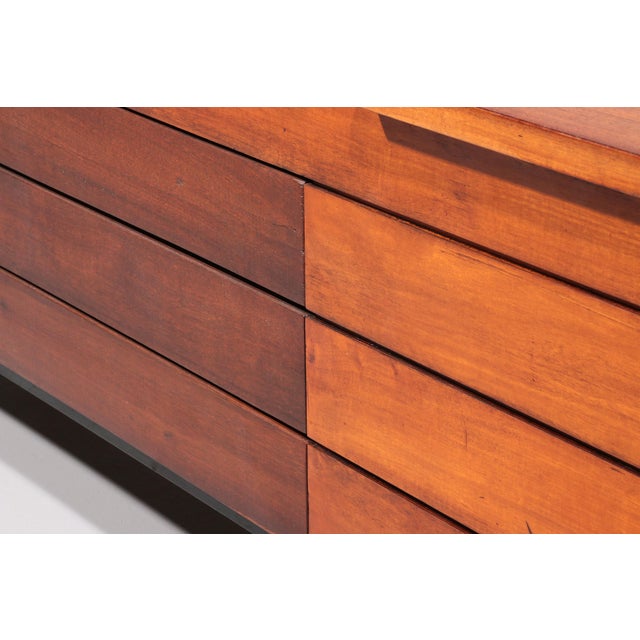 1960s Vintage Wooden Bench with Storage, 1960 For Sale - Image 5 of 16