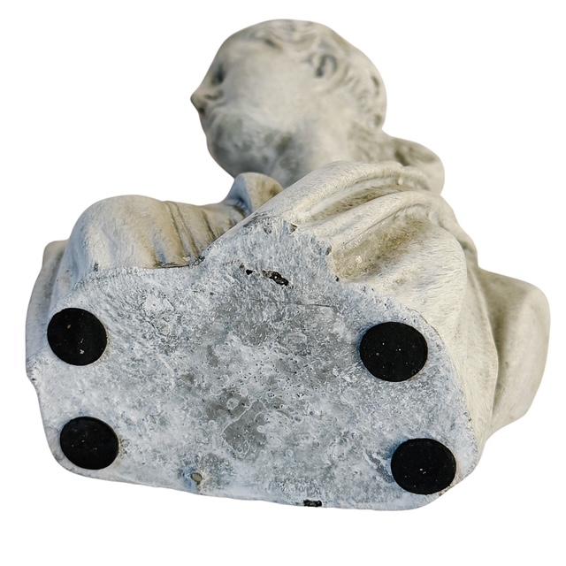 Late 20th Century Late 20th Century Classical Diana of Versailles Concrete Bust For Sale - Image 5 of 5